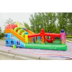 Inflatable Castle Manufacturer - PVC Cartoon Jumping Bouncer Slide