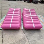 Inflatable Castle Supplier - Pink Outdoor PVC Inflatable Mat