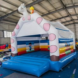 Blue Jump House Factory - 0.55mm PVC Vinyl Commercial Inflatables