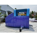 Commercial Inflatable Moonwalk Supplier - Candyland Bounce House Side