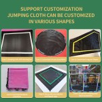 Trampoline Jumping Fabric Supplier - Custom Colorful Padding Replacement