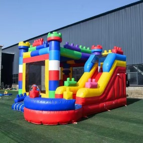 Inflatable Games Supplier - Commercial PVC Castle Twister Sports