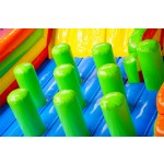 Rainbow Water Slide Factory - Hot Sale Bounce House Combo