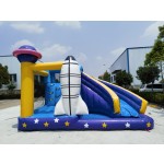Commercial Inflatable Moonwalk Supplier - Candyland Bounce House Side