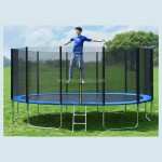Jumping Bed Factory - Outdoor Bungee Safety Net PVC Plastic