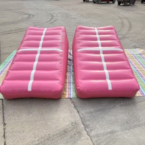 Inflatable Castle Supplier - Pink Outdoor PVC Inflatable Mat
