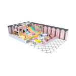 Indoor Playground Manufacturer - Customized Blue Naughty Castle