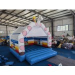 Blue Jump House Factory - 0.55mm PVC Vinyl Commercial Inflatables