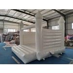 Inflatable Castle Manufacturer - PVC Vinyl White Jumping Castles