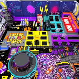 Indoor Playground Manufacturer - Custom Designed Multi-Activity Trampoline Park