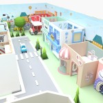 Role Play House Factory - Versatile Indoor Children Shop Themed Role