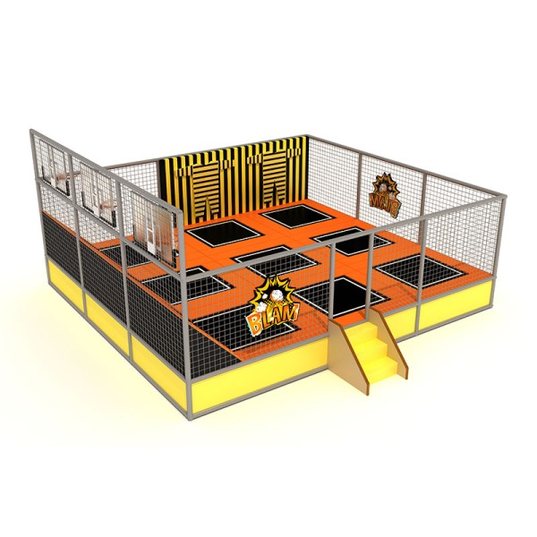 Trampoline Park Supplier - New Design Kids Playground Indoor Equipment