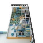 Indoor Playground Manufacturer - Customized Colourful Fantasy Candy