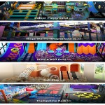 Playground Set Supplier - Shopping Mall Colorful Children Playground Set