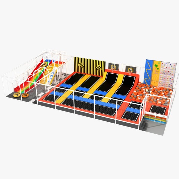 Trampoline Park Supplier - High Quality Large Indoor Trampoline Park