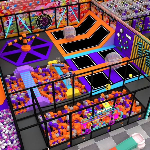 Amusement Park Manufacturer - Custom Amusement Park Facilities Indoor Trampoline