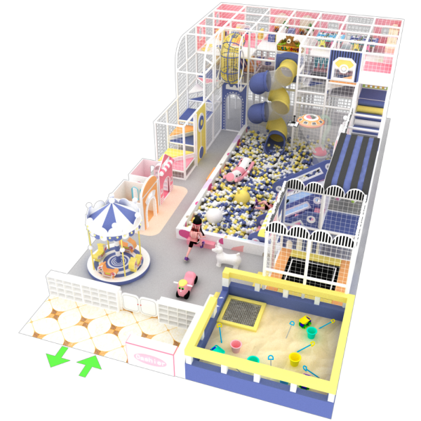 Theme Park Supplier - Leban Indoor Playground Child Funny Park