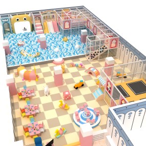 Soft Playground Supplier - Customized Professional Colourful Macron Theme