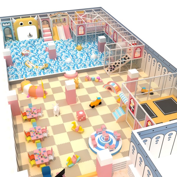 Soft Playground Supplier - Customized Professional Colourful Macron Theme