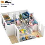 Role Play House Manufacturer - Commercial Pretend City Scene Shop Restaurant