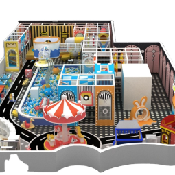 Playground Set Manufacturer - Lovely Daycare Colourful Macron Theme