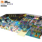 Trampoline Park Supplier - Customized Large Size Kids Trampoline Park