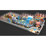 Playground Set Manufacturer - Lovely Daycare Colourful Macron Theme