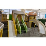 Playhouse Manufacturer - Custom Wood Mushroom Playhouse Slide