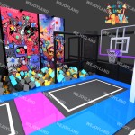 Indoor Playground Manufacturer - Punk Style LED Lighting Adventure