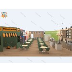 Role Play House Factory - Commercial Play Cafe Kids Role Play Town