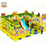 Soft Play Area Supplier - Forest Nature Theme Soft Play Climbers