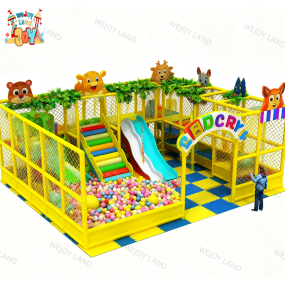 Soft Play Area Supplier - Forest Nature Theme Soft Play Climbers