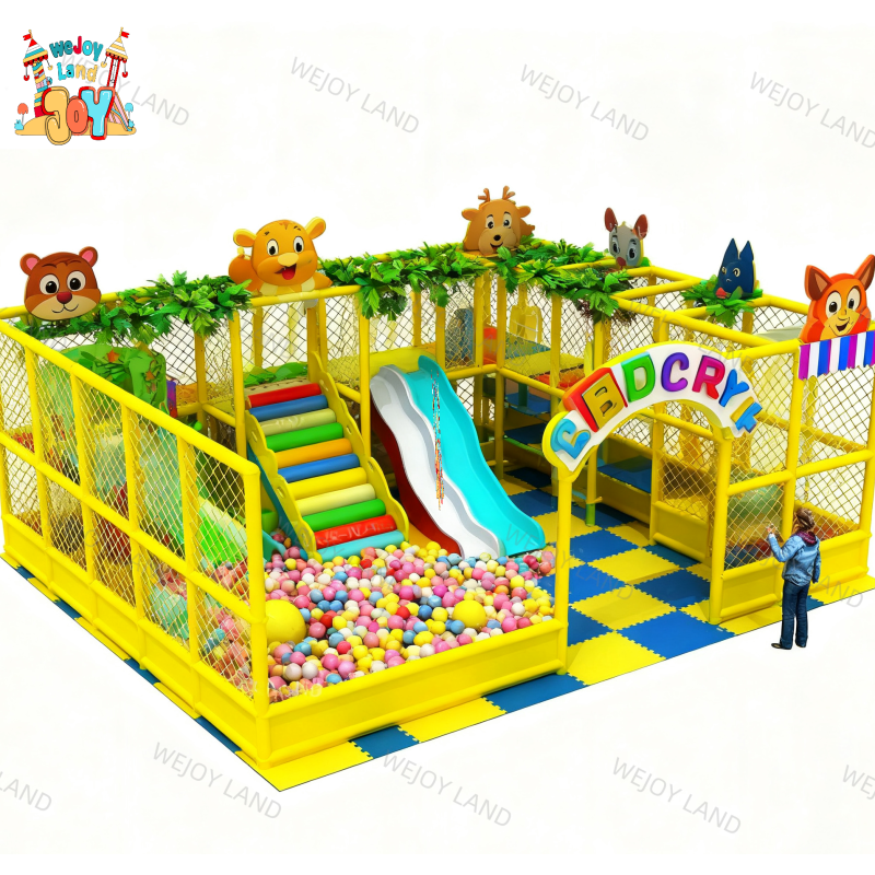 Soft Play Area Supplier - Forest Nature Theme Soft Play Climbers