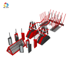 Challenge Game Factory - Indoor Challenge Game Theme Ninja