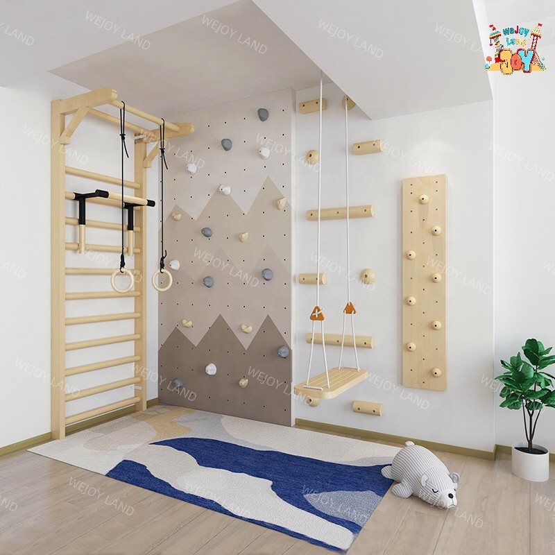 Climbing Wall Manufacturer - Climbing Wall Play Set Indoor Outdoor