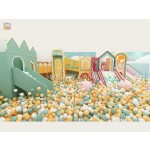 Indoor Playground Supplier - Free Design 40sqm Macaron Children Playground