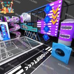 Indoor Playground Manufacturer - Punk Style LED Lighting Adventure