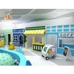 Indoor Playground Factory - Pretend City Town Role Play House Slide