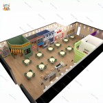 Role Play House Factory - Commercial Play Cafe Kids Role Play Town