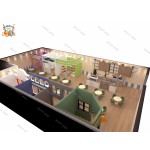 Role Play House Factory - Commercial Play Cafe Kids Role Play Town