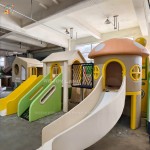 Playhouse Manufacturer - Custom Wood Mushroom Playhouse Slide