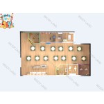 Role Play House Factory - Commercial Play Cafe Kids Role Play Town