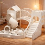 Indoor Playground Manufacturer - 2025 Kids Indoor White Soft Play