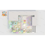 Safety Slides Manufacturer - Candy Theme Wooden Indoor Playground