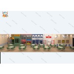 Role Play House Factory - Commercial Play Cafe Kids Role Play Town