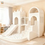Indoor Playground Manufacturer - 2025 Kids Indoor White Soft Play