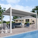 Garden Gazebo Supplier - Easily Assembled Luxury Louvered Roof