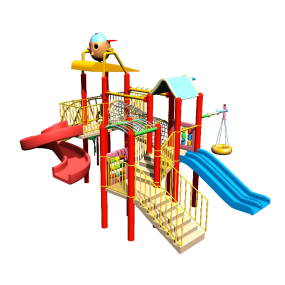Water Attractions Supplier - Kids Outdoor Popular Aqua Park Slides