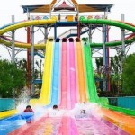 Water Amusement Equipment Factory - Fiberglass Long Octopus Slide