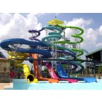 Water Slide Supplier - Outdoor Theme Park Fiberglass Closed Slides